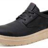 Scarpe Clarks Uomo Pelle Nera Navy Mocassini Comodi-3