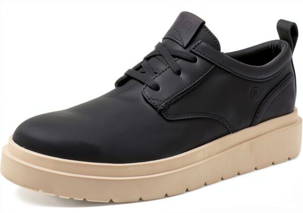 Scarpe Clarks Uomo Pelle Nera Navy Mocassini Comodi-3