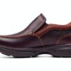 Mocassini Clarks Uomo Pelle Comodo Slip On Ortholite-2