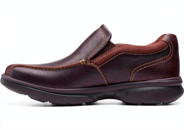 Mocassini Clarks Uomo Pelle Comodo Slip On Ortholite-2