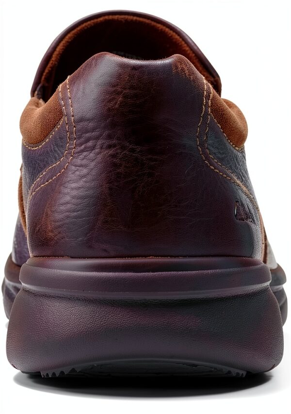 Mocassini Clarks Uomo Pelle Comodo Slip On Ortholite-3
