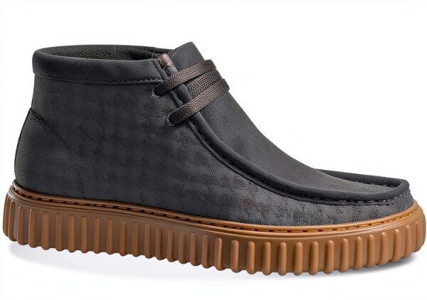 Stivali Clarks Torhill Hi pelle uomo grigio disponibili-2