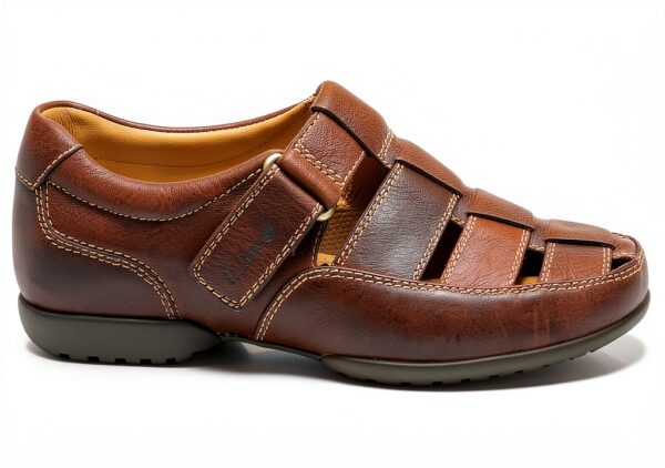 Clarks Pantofole Uomo Marrone Mahogany Leather Comode-1