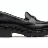 Clarks Scarpe Donna Pelle Nera Plantare Comfort Suola-1