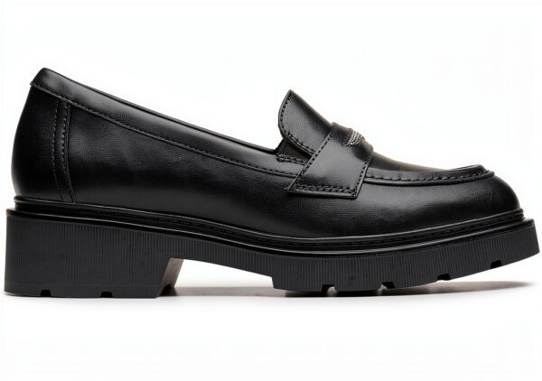 Clarks Scarpe Donna Pelle Nera Plantare Comfort Suola-1