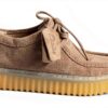 Scarpe Clarks Uomo Pelle Scamosciata Light Grey Sde-1