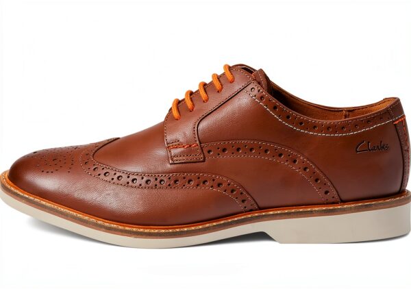 Clarks Atticus LT Limit Scarpe Uomo Pelle Scamosciata Brogue-3