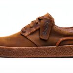 Scarpe Uomo Pelle Di Cera D Api Chiusura Lacci Suola Gomma-0