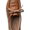 Clarks Scarpe Oxford Donna Pelle Nubuck Marrone Chiaro-1