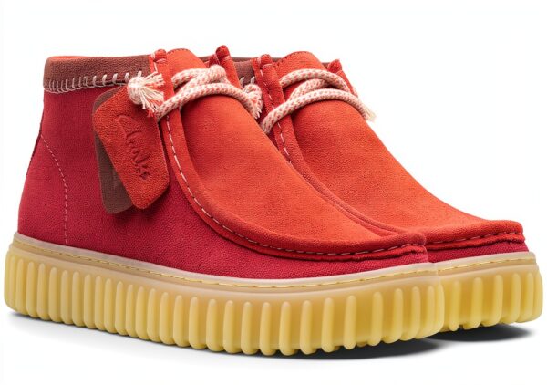 Clarks Scarpe Uomo Pelle Scamosciata TPR Antiscivolo-3