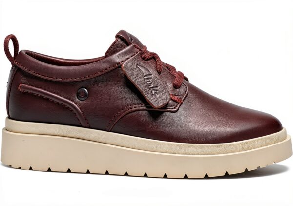Scarpe basse Clarks Pelle Marrone comfort plantare uomo-0