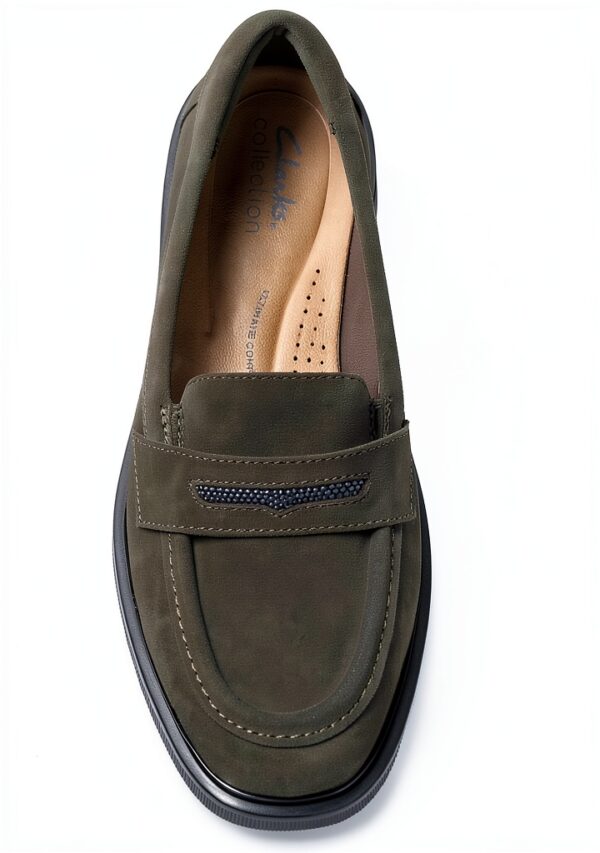 Clarks Scarpe Donna Pelle Nera Comode Eleganti-6