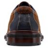 Clarks Scarpe Derby Uomo Pelle Cera dApe Suola Gomma-5