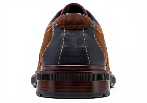 Clarks Scarpe Derby Uomo Pelle Cera dApe Suola Gomma-5