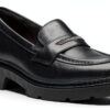 Clarks Scarpe Donna Pelle Nera Plantare Comfort Suola-2