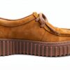 Clarks Scarpe Oxford Donna Pelle Nubuck Marrone Chiaro-2