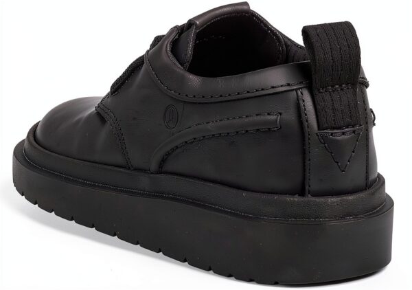 Clarks Polden Lace Black Leather Scarpe Uomo Comode-5