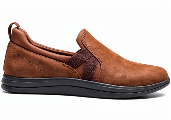 Clarks Breeze Bali slip on donna sintetico marrone comode-1