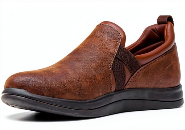 Clarks Breeze Bali slip on donna sintetico marrone comode-3