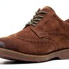 Clarks Scarpe Uomo Camoscio Marrone Scuro Stringhe Basse-2