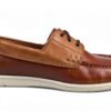 Scarpe da barca Clarks uomo pelle suola EVA lacci regolabili-2