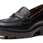 Clarks Scarpe Donna Pelle Nera Plantare Comfort Suola-0
