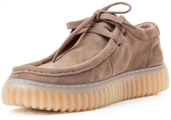 Scarpe Clarks Uomo Pelle Scamosciata Light Grey Sde-2