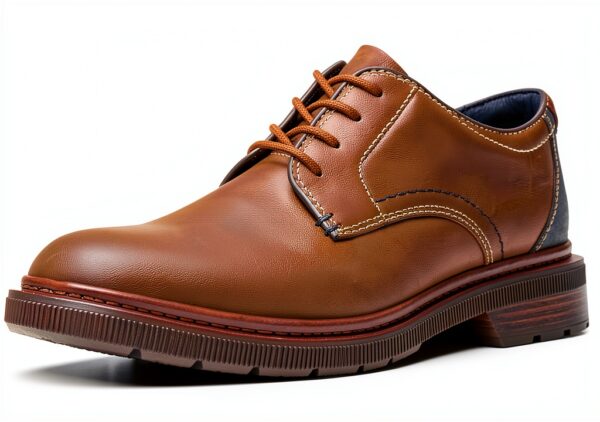 Clarks Scarpe Derby Uomo Pelle Cera dApe Suola Gomma-0