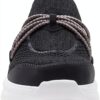 Clarks Scarpe basse donna comfort morbidezza Nero Combi-3
