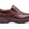 Mocassini Clarks Uomo Pelle Comodo Slip On Ortholite-4