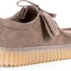 Scarpe Clarks Uomo Pelle Scamosciata Light Grey Sde-3