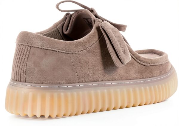 Scarpe Clarks Uomo Pelle Scamosciata Light Grey Sde-3