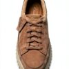 CLARKS Torhill Lace Dark Sand Nubuck Scarpe Unisex Adulto-5