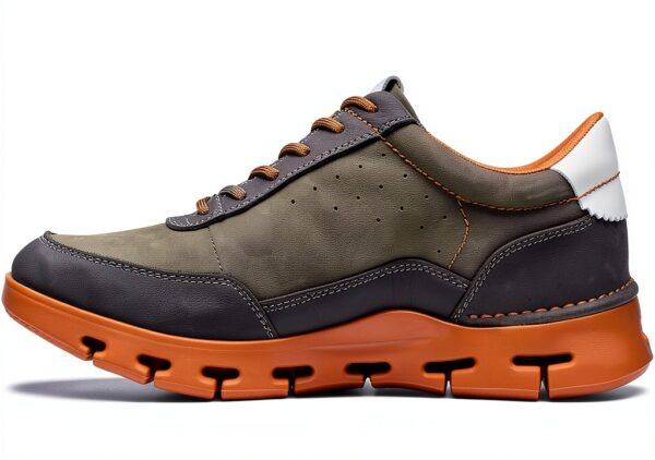 Clarks Nature X One Scarpe Uomo Pelle Grigio Comode Sportive